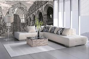 Samolepiaca vliesová fototapeta Holyrood, monochromatický 375 x 250 cm