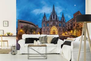 Samolepiaca vliesová fototapeta Gotická štvrť v Barcelone 375 x 250 cm