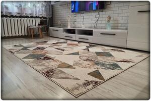 Dekorstudio Moderný koberec LUXESS vzor 28 bordový Rozmer koberca: 80x150cm