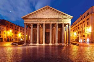 DIMEX | Vliesové fototapety na stenu Pantheon MS-5-1169 | 375 x 250 cm | modrá, béžová, žltá, hnedá