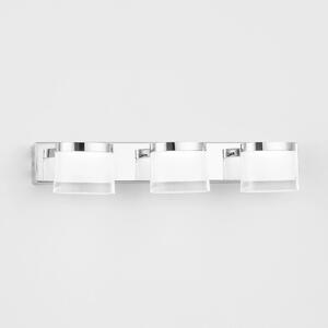 Moderné nástenné svietidlo Sabia 38 Chrome – Sivá