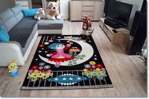 Dekorstudio Detský koberec KIDS - Víla s mesiačikom Rozmer koberca: 80x150cm
