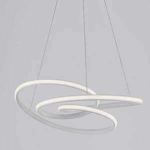 LED luster Menton 52 biele – Biela