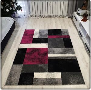 Dekorstudio Moderný koberec SUMATRA - Ružový vzor Rozmer koberca: 60x100cm