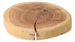 ČistéDrevo Podložka z dubového dreva 15-20 cm