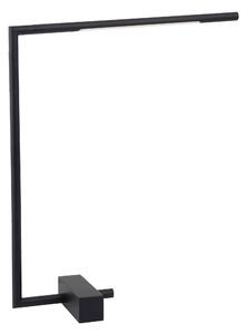 LED stolová lampa Raccio čierna