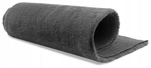 Dekorstudio Kožušinový koberec OSLO - tmavo sivý Rozmer koberca: 80x150cm