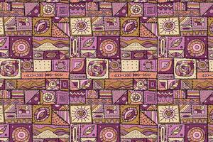 DIMEX | Vliesové fototapety na stenu Patchwork MS-5-2501 | 375 x 250 cm | fialová, čierna, ružová