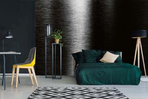 Samolepiaca vliesová fototapeta Čierne metalické pozadie 375 x 250 cm