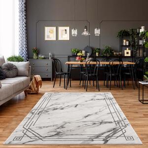 Dekorstudio Moderný koberec NOA - vzor 9297 sivý Rozmer koberca: 140x200cm