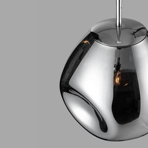 Rustikálny luster Lava 25 chróm – Sivá