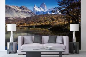 Samolepiaca vliesová fototapeta Jazero v Patagónii 375 x 250 cm