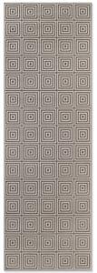 ELLE Decoration koberce Behúň Perles 106185 White Grey z kolekcie Elle - 80x240 cm