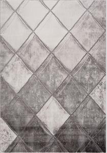Dekorstudio Moderný koberec NOA - vzor 9313 sivý Rozmer koberca: 80x300cm