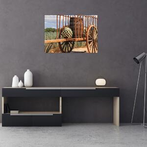 Obraz - Prívesný vozík (70x50 cm)