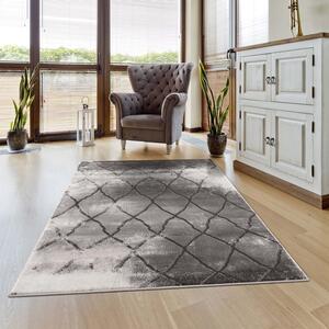 Dekorstudio Moderný koberec NOA - vzor 9326 sivý Rozmer koberca: 80x300cm