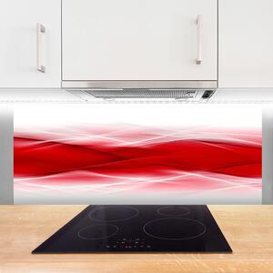 Sklenený obklad Do kuchyne Abstrakcie vlna umenie 125x50 cm