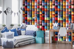 Samolepiaca vliesová fototapeta Geometrická štruktúra 375 x 250 cm