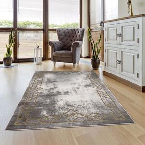 Dekorstudio Moderný koberec NOA - vzor 9337 zlatý Rozmer koberca: 80x150cm