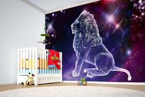 Samolepiaca vliesová fototapeta Znamenie zverokruhu - Lev 375 x 250 cm