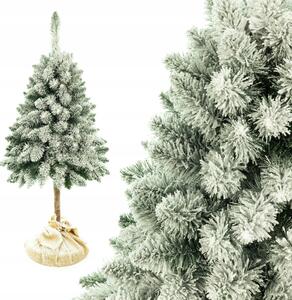 Dekorstudio Umelý Vianočný stromček Borovica na pni zasnežená - 160cm