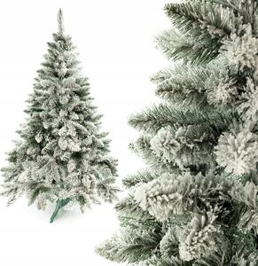 Umelý Vianočný stromček Borovica zasnežená 155cm