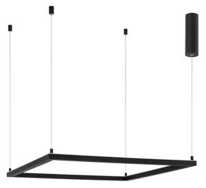 LED luster Eterna 75 čierne – Matná čierna