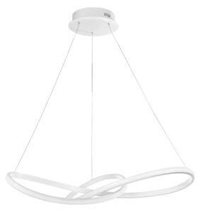 LED luster Fusion 72 biele – Biela