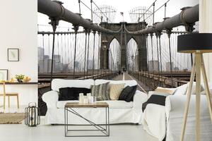 Samolepiaca vliesová fototapeta Pohľad na Brooklynský most 375 x 250 cm