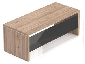 Manažérsky stôl SOLID, 200cm, bez zásuviek (Manažérsky stôl SOLID, 200cm, do manžerskej kancelárie, šírka 85cm)