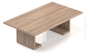 Manažérsky konferenčný stôl SOLID 240cm, s nohami v tvare L (Manažérsky konferenčný stôl SOLID 240cm, s nohami v tvare L, šírka 140cm)
