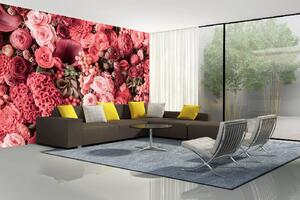 Samolepiaca vliesová fototapeta Kvitnúce leto 375 x 250 cm