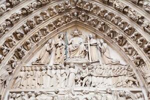 DIMEX | Vliesové fototapety na stenu Notre-Dame IV. MS-5-1171 | 375 x 250 cm | béžová