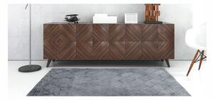 Dekorstudio Kožušinový koberec OSLO TX design - Sivý Rozmer koberca: 80x140cm