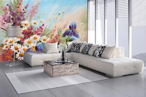 Samolepiaca vliesová fototapeta Maľba - Olejomaľba 375 x 250 cm