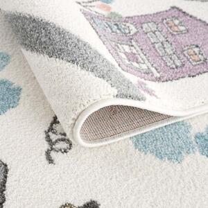 Dekorstudio ANIME koberec do detskej izby - krémová cesta 9376 Rozmer koberca: 160x230cm