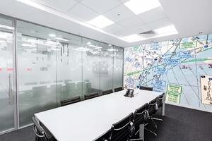 Samolepiaca vliesová fototapeta Mapa navigácia lietadiel 375 x 250 cm