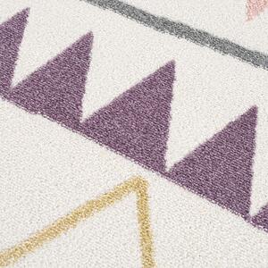 Dekorstudio Farebný koberec do detskej izby ANIME - trojuholníky 9382 Rozmer koberca: 80x150cm