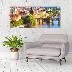 Obraz - Praha (120x50 cm)