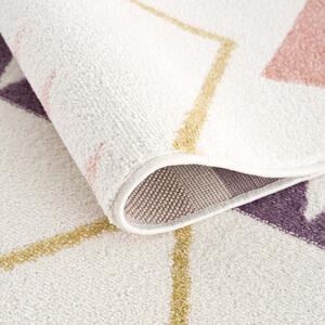 Dekorstudio Farebný koberec do detskej izby ANIME - trojuholníky 9382 Rozmer koberca: 80x150cm