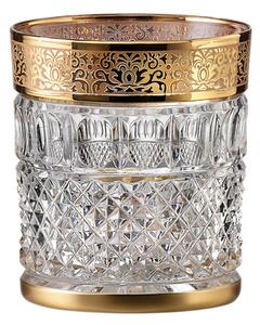 Bohemia Crystal ručne brúsené poháre na whisky Felicie Romantic 300ml (set po 2ks)