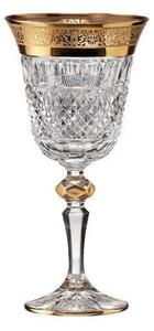 Bohemia Crystal ručne brúsené poháre na červené víno Felicie Romantic 220ml (set po 2ks)