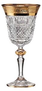 Bohemia Crystal ručne brúsené poháre na biele víno Felicie Romantic 170ml (set po 2ks)