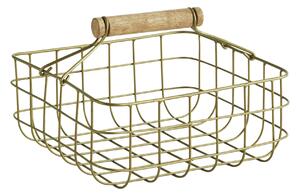 Drôtený stojan na servítky Antique Brass