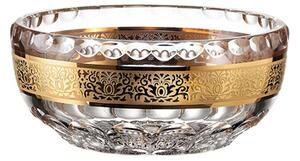Bohemia Crystal ručne brúsená misa Romantic 130mm