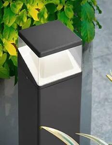 Vonkajšie LED lampa Lock – Sivá