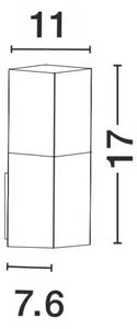 Vonkajšie záhradné svietidlo Stick – Antracitová