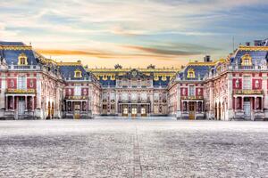 DIMEX | Vliesové fototapety na stenu Versailles MS-5-0628 | 375 x 250 cm | modrá, biela, šedá