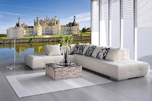 Samolepiaca vliesová fototapeta Zámok Chambord IV. 375 x 250 cm