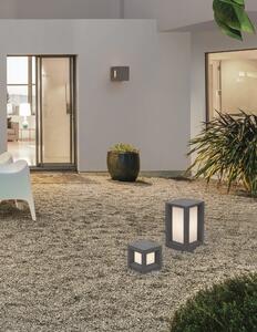 Vonkajšia záhradná lampa Castro 20 tmavé sivé – Sivá